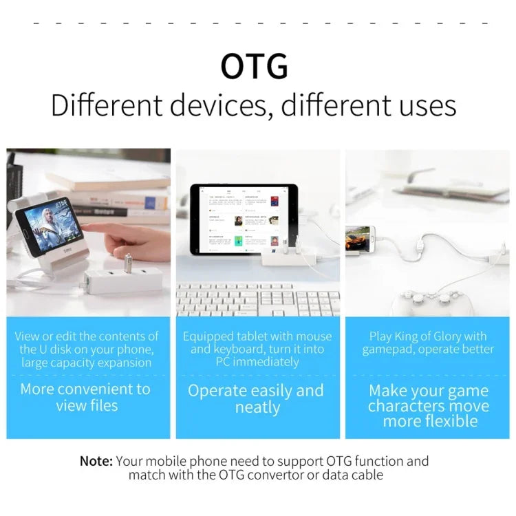 ORICO W5P-U3-30 4 埠 USB 3.0 桌面集線器，附 30 公分 Micro USB 電源線，W5P-U3-30 黑色