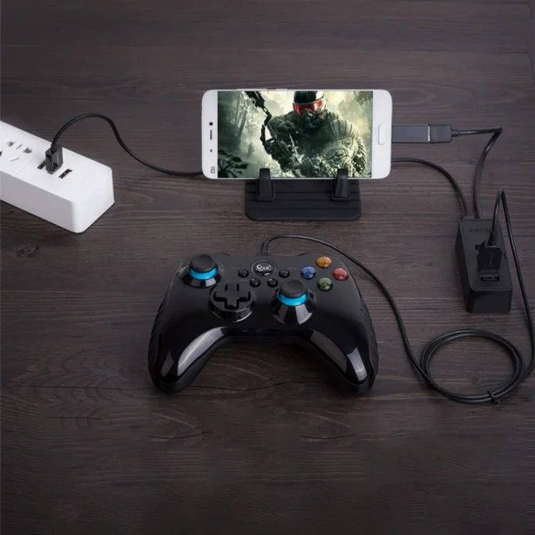 ORICO W5P-U3-30 4 埠 USB 3.0 桌面集線器，附 30 公分 Micro USB 電源線，W5P-U3-30 黑色