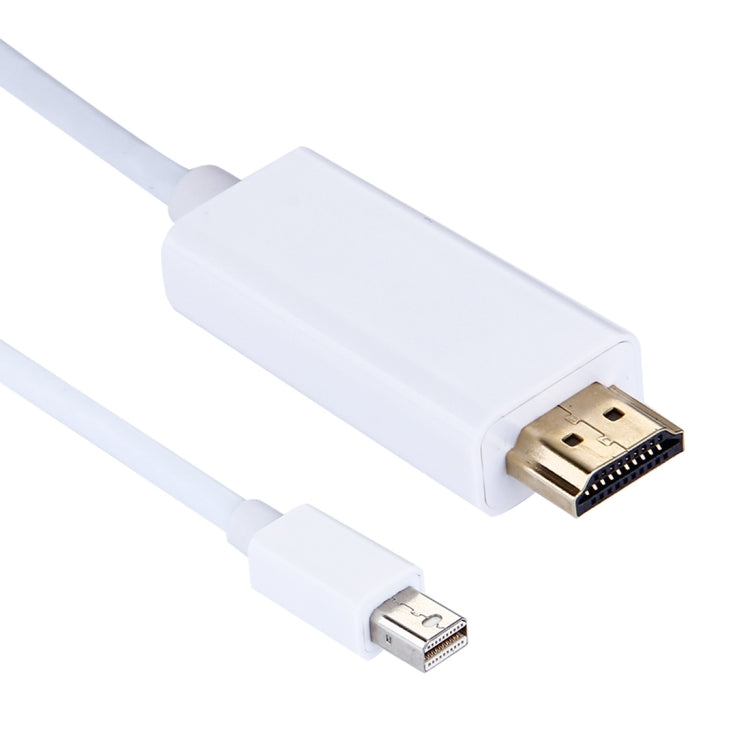 1.8公尺 Mini DisplayPort 公頭轉 HDMI 公頭轉接線，1.8公尺