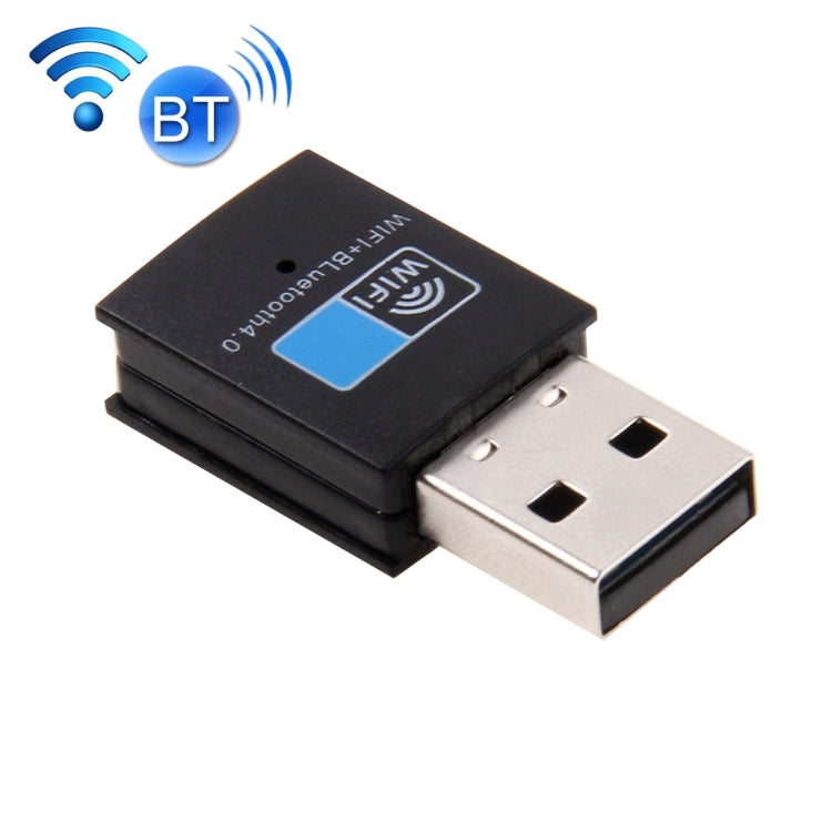2 合 1 藍牙 4.0 + 150Mbps 2.4GHz USB WiFi 無線網卡