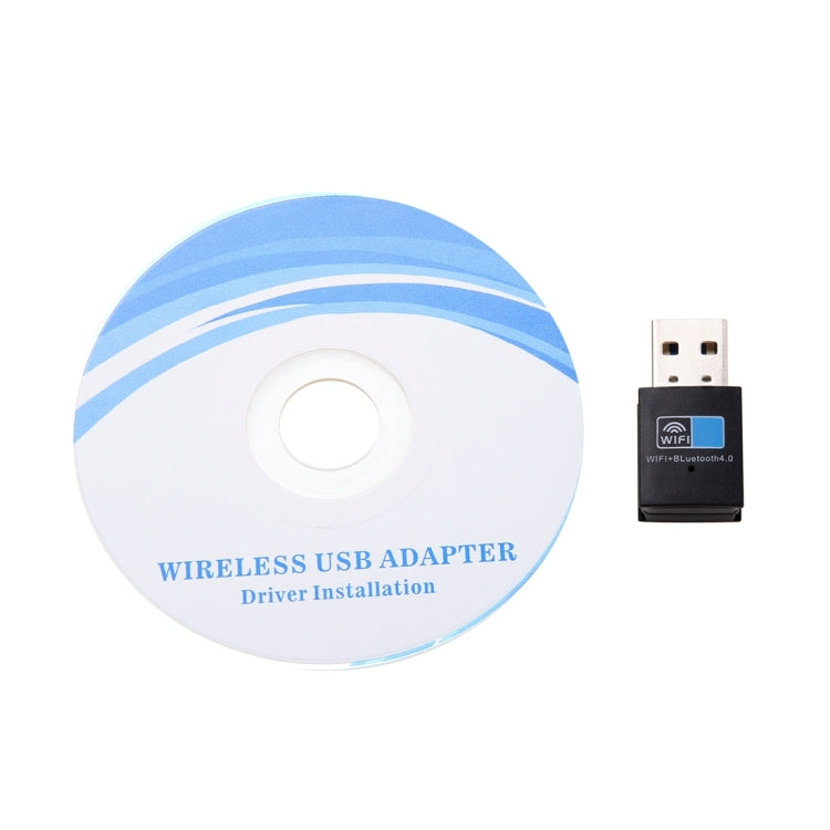 2 合 1 藍牙 4.0 + 150Mbps 2.4GHz USB WiFi 無線網卡