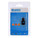 2 合 1 藍牙 4.0 + 150Mbps 2.4GHz USB WiFi 無線網卡