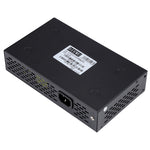 8埠10/100Mbps POE交換機 IEEE802.3af 以太網供電網路交換機 適用於IP攝像機 VoIP電話 AP設備，8埠黑色