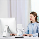 AP-5M iMac 電腦螢幕鋁合金底座，360 度可旋轉機殼支架