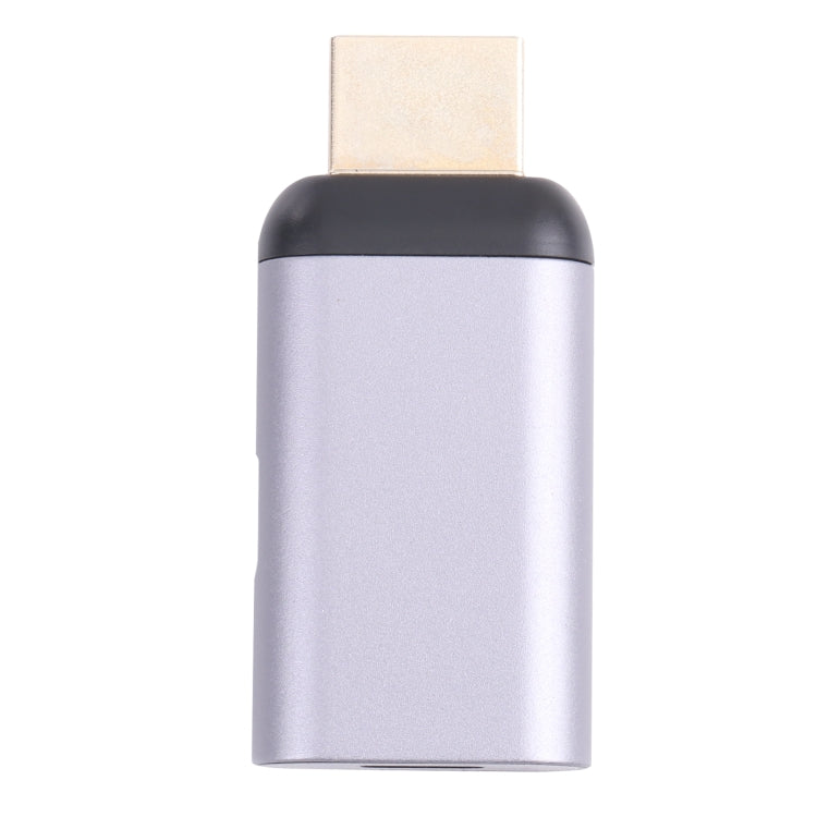 2 合 1 4K 60Hz HDMI 公頭轉 USB-C / Type-C 充電 + USB-C / Type-C 母頭轉接器，HDMI