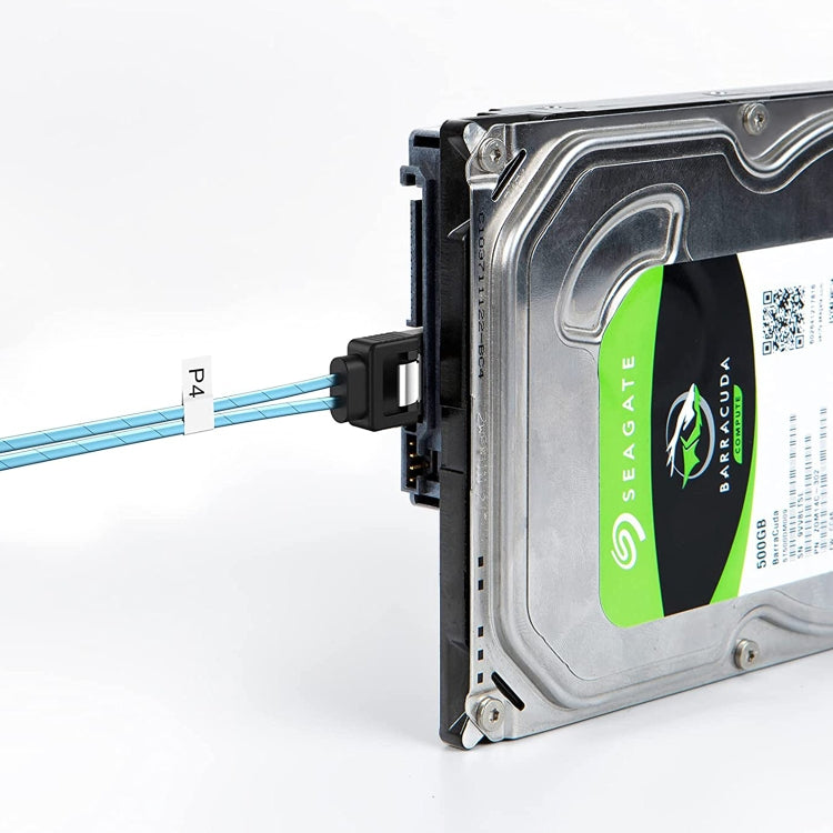 Mini SAS (SFF-8087) 轉 4 個 SATA 7 針母頭正向分接 6Gbps 數據線，長度：50cm，SFF-8087（長度：50cm）