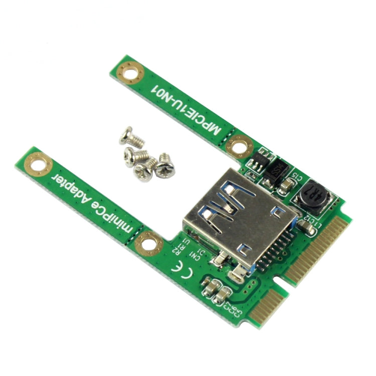 Mini PCI-E 卡槽擴展 MPCIE 轉 USB 2.0 介面轉接卡