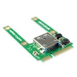 Mini PCI-E 卡槽擴展 MPCIE 轉 USB 2.0 介面轉接卡