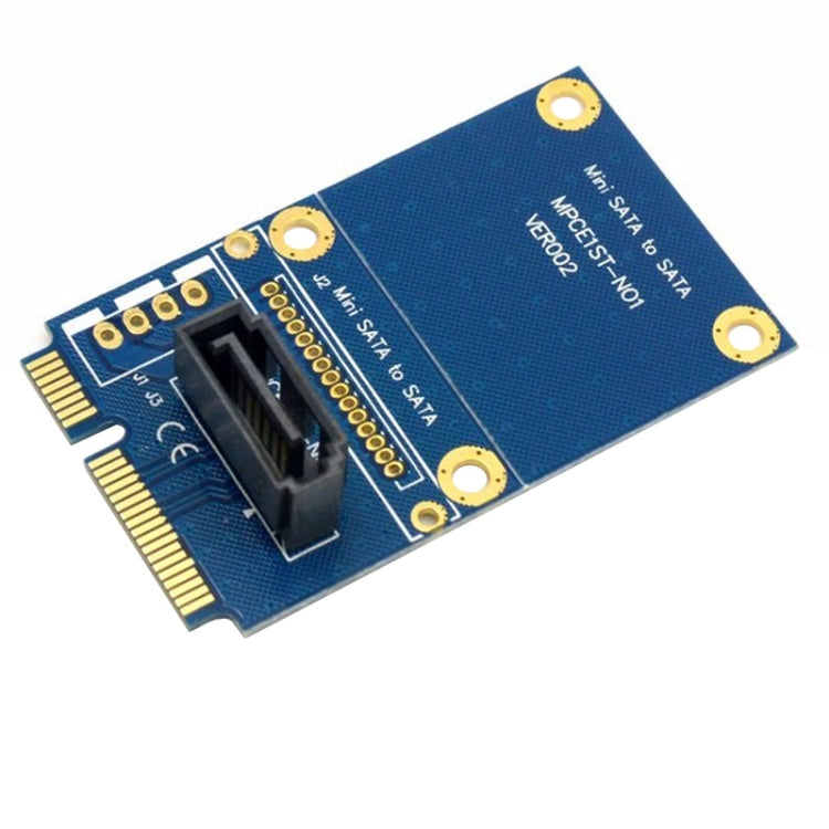 MINI SATA 轉 7 針 SATA Mini PCI-E 硬碟擴展轉接卡