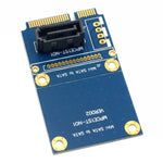 MINI SATA 轉 7 針 SATA Mini PCI-E 硬碟擴展轉接卡