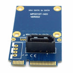 MINI SATA 轉 7 針 SATA Mini PCI-E 硬碟擴展轉接卡