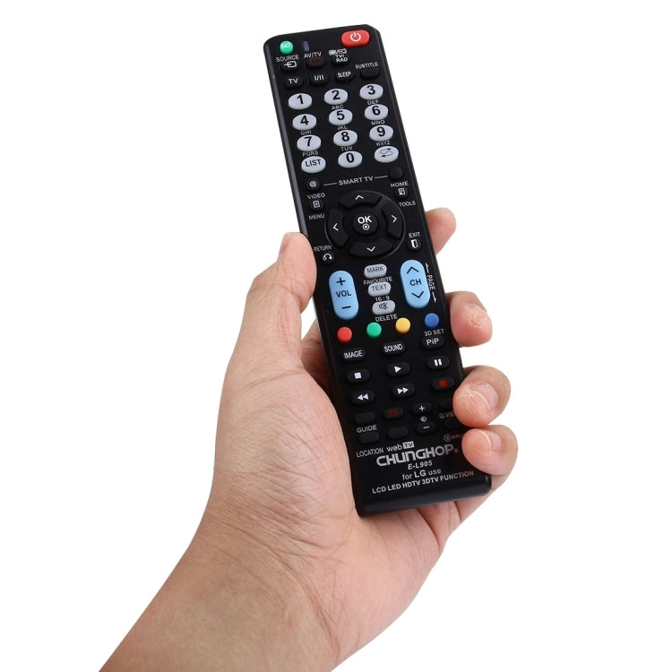 CHUNGHOP E-L905 通用遙控器，適用LG LED LCD HDTV 3D電視，LG電視專用