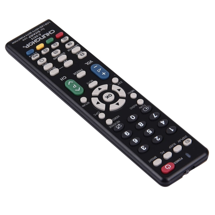 CHUNGHOP E-S915通用遙控器，適用夏普LED電視 / LCD電視 / HDTV / 3D電視，夏普電視專用