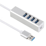 5Gbps 超高速自供電 / 總線供電 4 埠 USB 3.0 集線器，USB