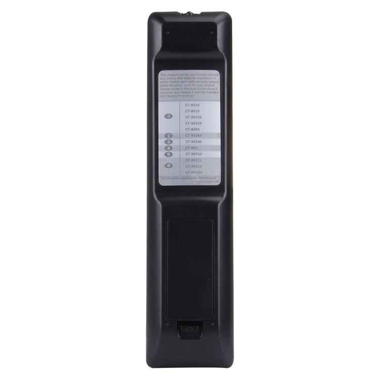 CHUNGHOP E-T919通用遙控器，適用東芝LED電視 / LCD電視 / HDTV / 3D電視，東芝電視專用