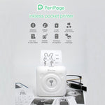 Peripage A6 便攜無墨口袋熱感藍牙印表機，A6 粉色、A6 藍色、A6 白色