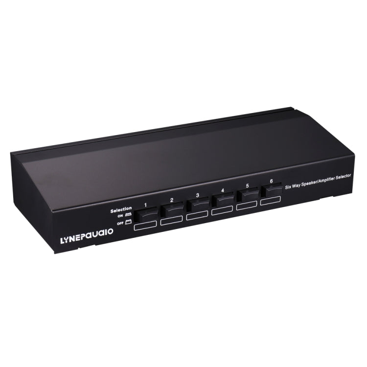 LINEPAUDIO B898 六路立體聲揚聲器／放大器比較器雙向選擇開關切換器