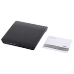 拉絲紋理 USB 3.0 彈出式行動外接 DVD-Rw DVD / CD 可重寫光碟機 外接 ODD 與 HDD 裝置，拉絲紋理 DVD(B)