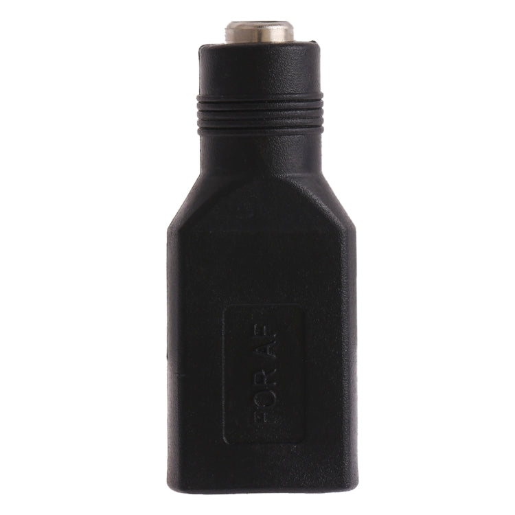 USB 母頭轉 5.5 x 2.1mm 母頭插頭轉接器，USB 母頭轉 5.5 x 2.1mm