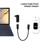 2.5 x 0.7mm 公頭轉 USB-C / Type-C 母頭彎頭轉接器，2.5 x 0.7mm 彎頭