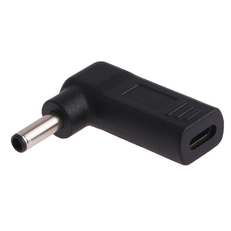 USB-C / Type-C 母對 4.5 x 3.0mm 公頭彎頭轉接器，4.5 x 3.0mm 彎頭黑色，4.5 x 3.0mm 彎頭藍色