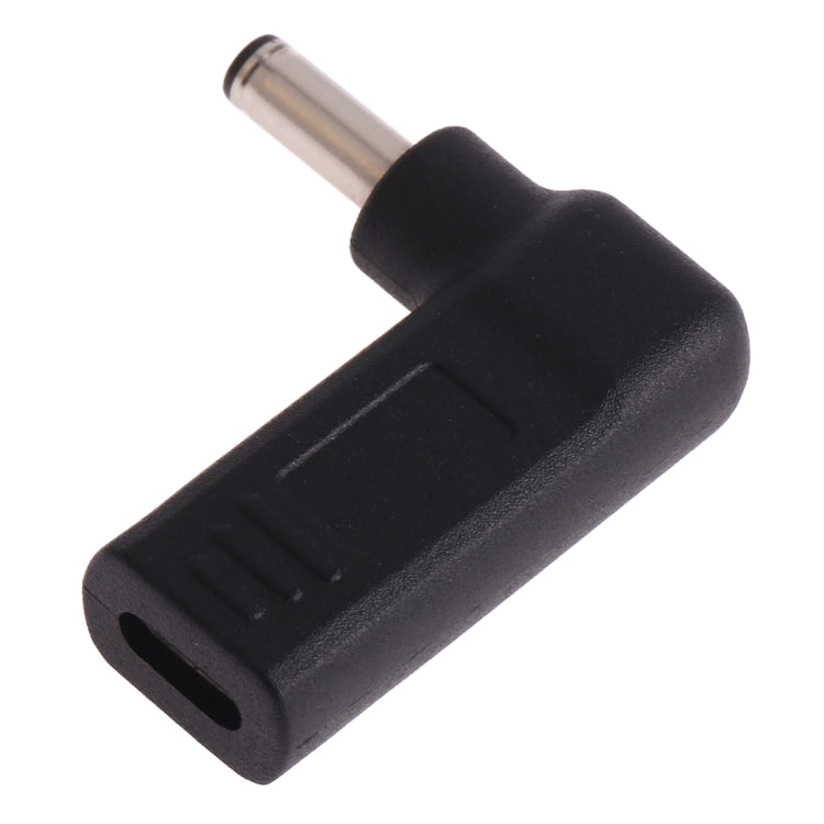 USB-C / Type-C 母對 4.5 x 3.0mm 公頭彎頭轉接器，4.5 x 3.0mm 彎頭黑色，4.5 x 3.0mm 彎頭藍色