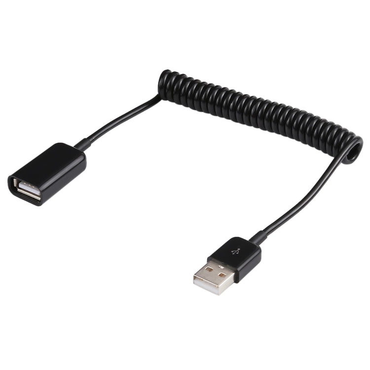 1m USB-A 公轉 USB-A 母彈簧捲線，AM 轉 AF，長度：1.0m