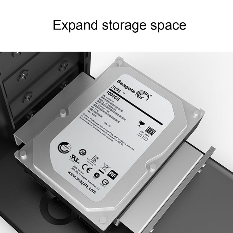 ORICO AC52535-1S 2.5 & 3.5 吋 SSD 固態硬碟鋁合金硬碟架