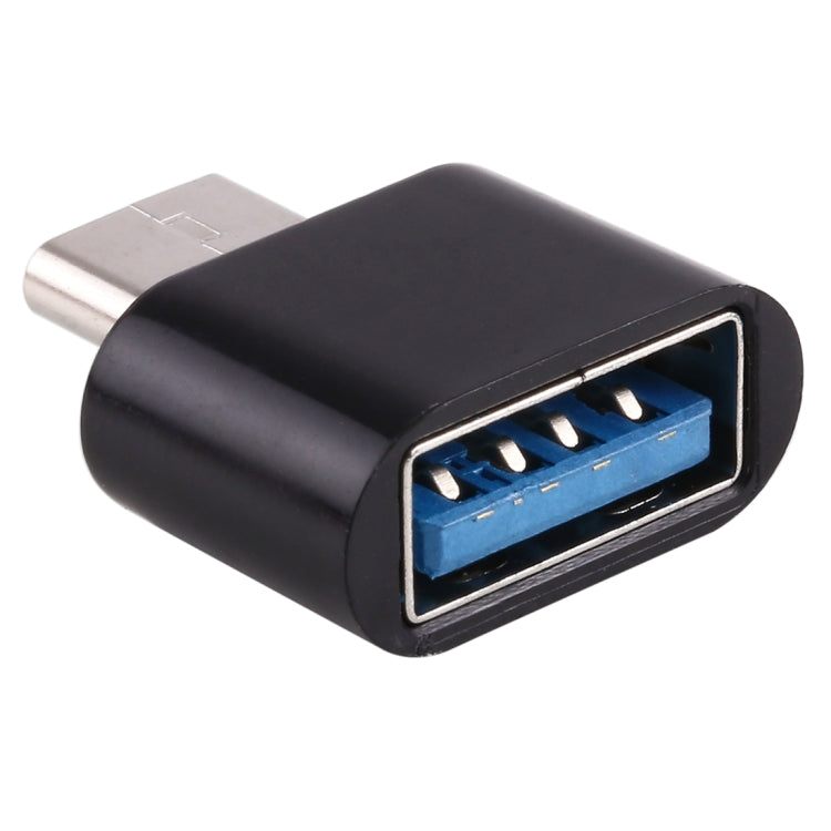 塑膠 USB-C / Type-C 公頭轉 USB 2.0 母頭 OTG 數據傳輸充電轉接器