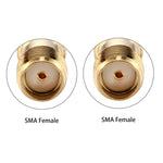 SMA 母頭轉 SMA 母頭連接器轉接器，SMA 母對母