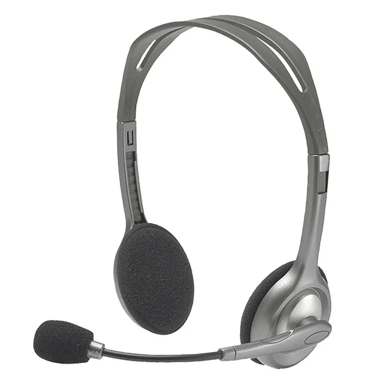 羅技 H110 雙 3.5mm 音頻插頭立體聲耳機，H110