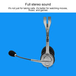 羅技 H110 雙 3.5mm 音頻插頭立體聲耳機，H110