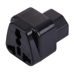 WD-320 便攜式通用插頭轉C13-C14插座適配器電源旅行轉換器，C13-C14插座