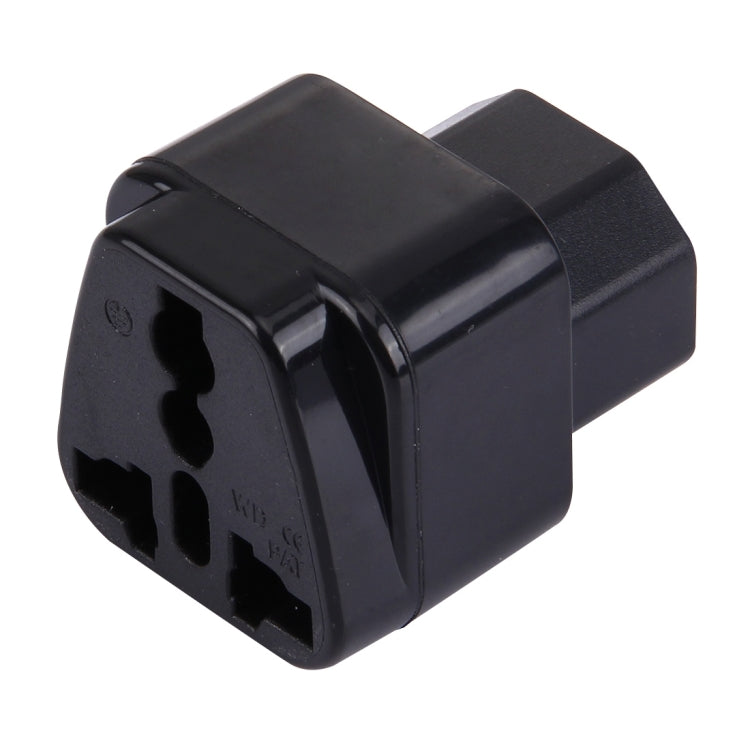 WD-320 便攜式通用插頭轉C13-C14插座適配器電源旅行轉換器，C13-C14插座