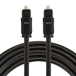 EMK 2 米 OD4.0mm Toslink 公對公數位光纖音頻線，長度：2 米