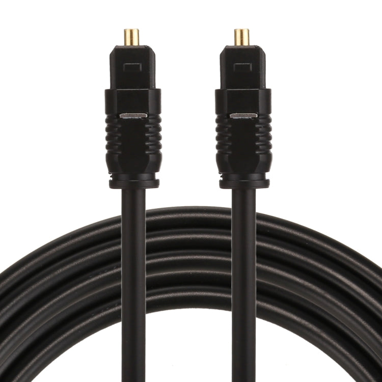 EMK 2 米 OD4.0mm Toslink 公對公數位光纖音頻線，長度：2 米