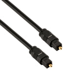 EMK 2 米 OD4.0mm Toslink 公對公數位光纖音頻線，長度：2 米