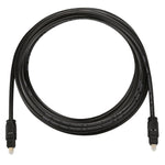 EMK 2 米 OD4.0mm Toslink 公對公數位光纖音頻線，長度：2 米
