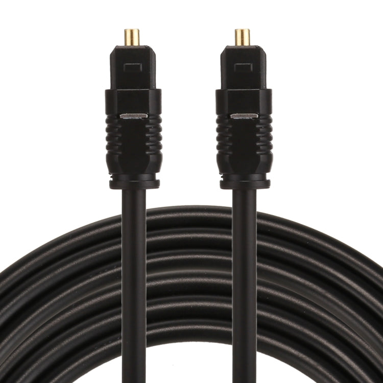 EMK 5米 OD4.0毫米 Toslink 公對公數位光纖音頻線，長度：5米