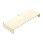 ORICO MSR-01-WD-BP 木紋電腦螢幕支架，尺寸：50 x 20 x 6.1 公分