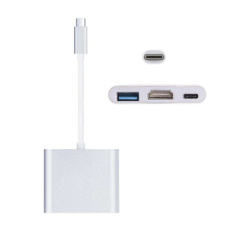 USB-C / Type-C 3.1 公頭轉 USB-C / Type-C 3.1 母頭及 HDMI 母頭及 USB 3.0 母頭轉接器，Type-C+USB+HDMI (J)、Type-C+USB+HDMI (G)、Type-C+USB+HDMI (B)、Type-C+USB+HDMI (S)
