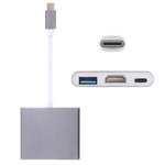 USB-C / Type-C 3.1 公頭轉 USB-C / Type-C 3.1 母頭及 HDMI 母頭及 USB 3.0 母頭轉接器，Type-C+USB+HDMI (J)、Type-C+USB+HDMI (G)、Type-C+USB+HDMI (B)、Type-C+USB+HDMI (S)