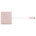 USB-C / Type-C 3.1 公頭轉 USB-C / Type-C 3.1 母頭及 HDMI 母頭及 USB 3.0 母頭轉接器，Type-C+USB+HDMI (J)、Type-C+USB+HDMI (G)、Type-C+USB+HDMI (B)、Type-C+USB+HDMI (S)