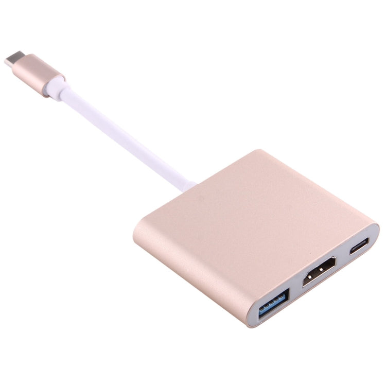 USB-C / Type-C 3.1 公頭轉 USB-C / Type-C 3.1 母頭及 HDMI 母頭及 USB 3.0 母頭轉接器，Type-C+USB+HDMI (J)、Type-C+USB+HDMI (G)、Type-C+USB+HDMI (B)、Type-C+USB+HDMI (S)