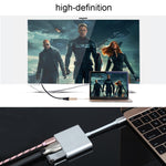 USB-C / Type-C 3.1 公頭轉 USB-C / Type-C 3.1 母頭及 HDMI 母頭及 USB 3.0 母頭轉接器，Type-C+USB+HDMI (J)、Type-C+USB+HDMI (G)、Type-C+USB+HDMI (B)、Type-C+USB+HDMI (S)