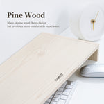 ORICO MSR-02-WD-BP 木紋電腦螢幕支架，尺寸：50 x 20 x 13.5 公分