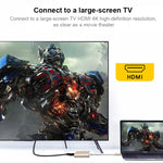 V125 USB-C / Type-C 公頭轉 PD + HDMI + USB 3.0 母頭三合一轉換器，三合一