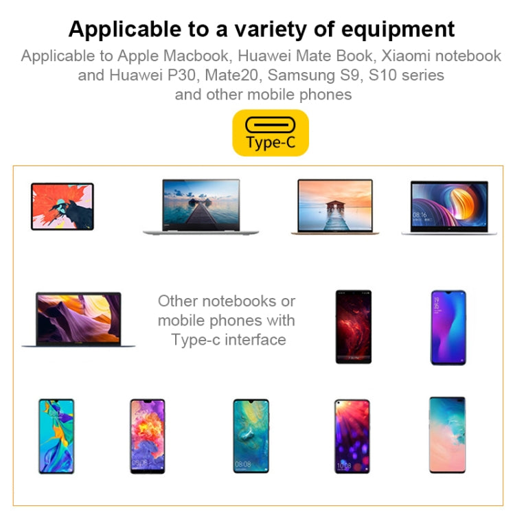 V125 USB-C / Type-C 公頭轉 PD + HDMI + USB 3.0 母頭三合一轉換器，三合一