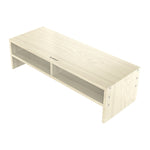 ORICO MSR-04-WD-BP 兩層帶隔板木紋電腦螢幕支架，尺寸：50 x 20 x 13.5 公分