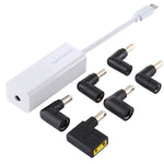 筆記型電腦電源轉接器 65W USB-C / Type-C 轉六合一電源轉接器